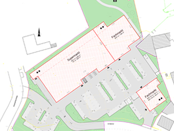 Retail warehouse center, Hohenstein-Ernstthal Retail warehouse center, Hohenstein-Ernstthal